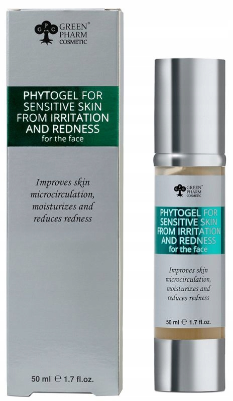 Green Pharm Cosmetics Phytogel For Sensitive Skin Gel Na Obličej 50 ml