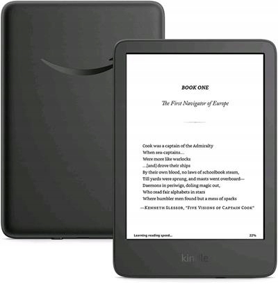 E-book Amazon Kindle Touch 2024 (16 Gb), black, Bez Reklam