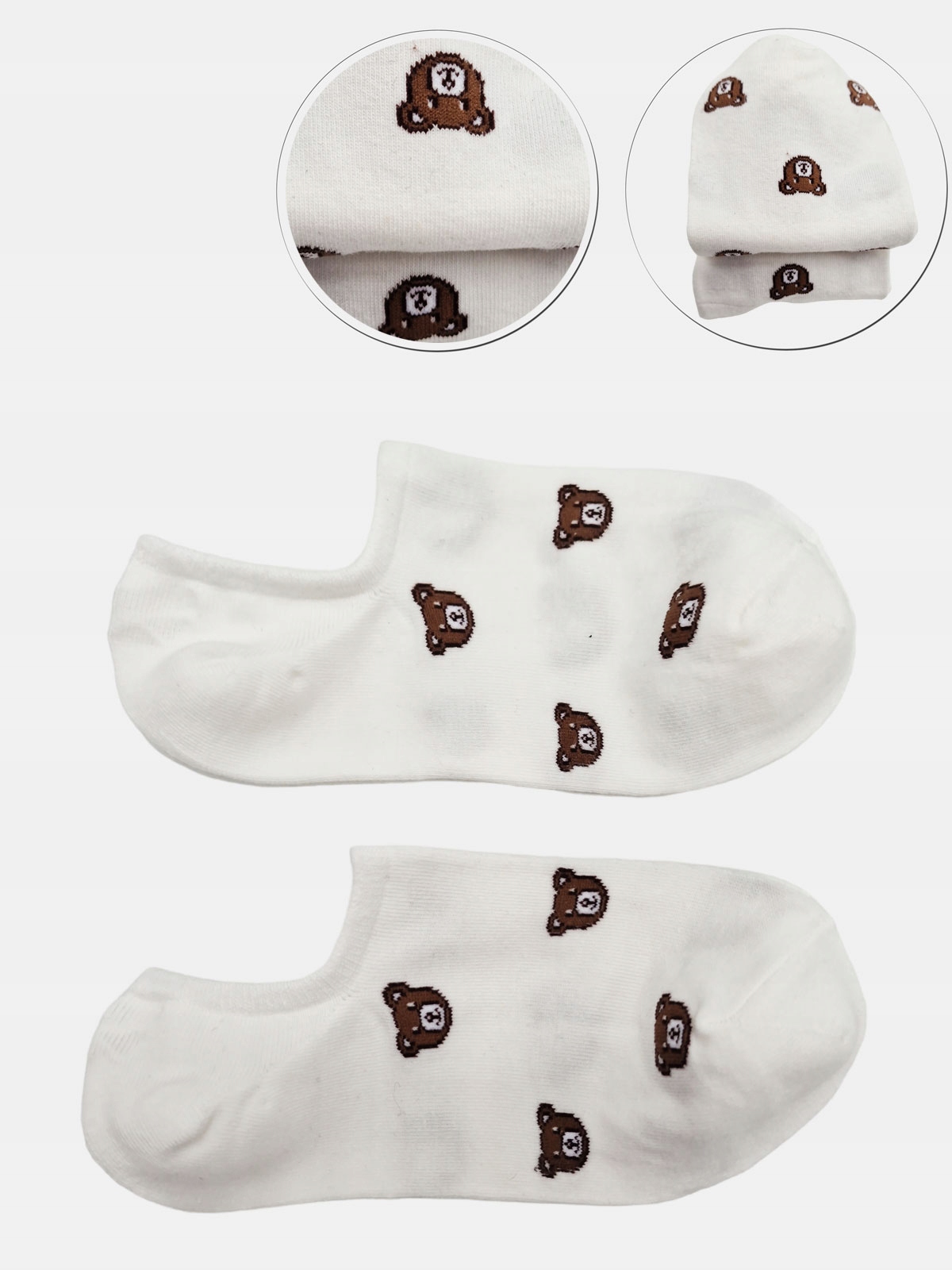 

2x Stopki Balerinki damskie Wesołe Skarpetki 39-41