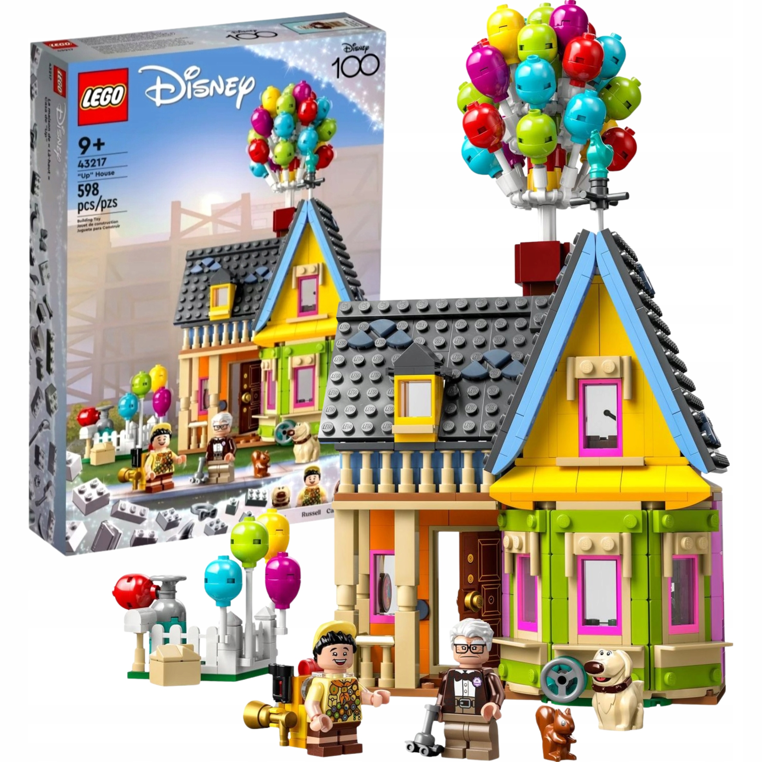 Lego Disney Dom Z Bajki „odlot” Zestaw Klocków Premium Święta XL