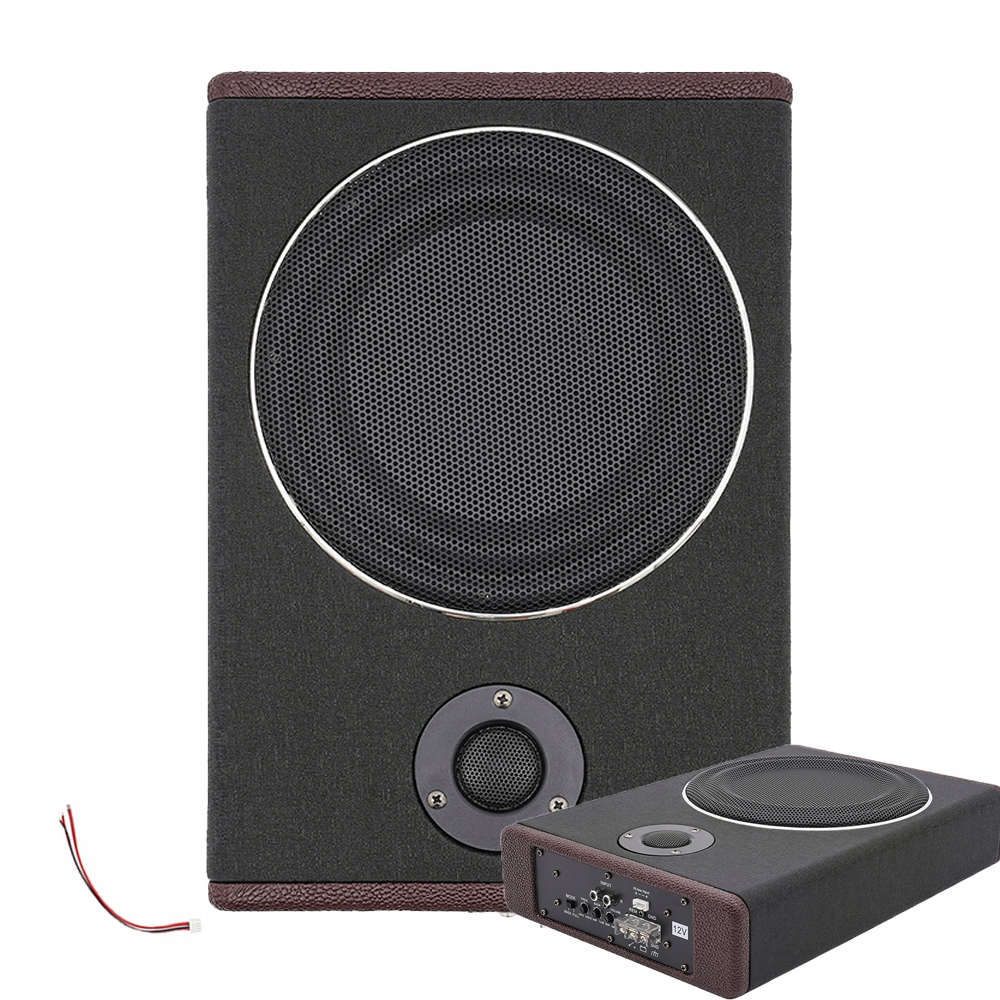 Subwoofer do auta 37x25x7,5 cm 600 W s káblom