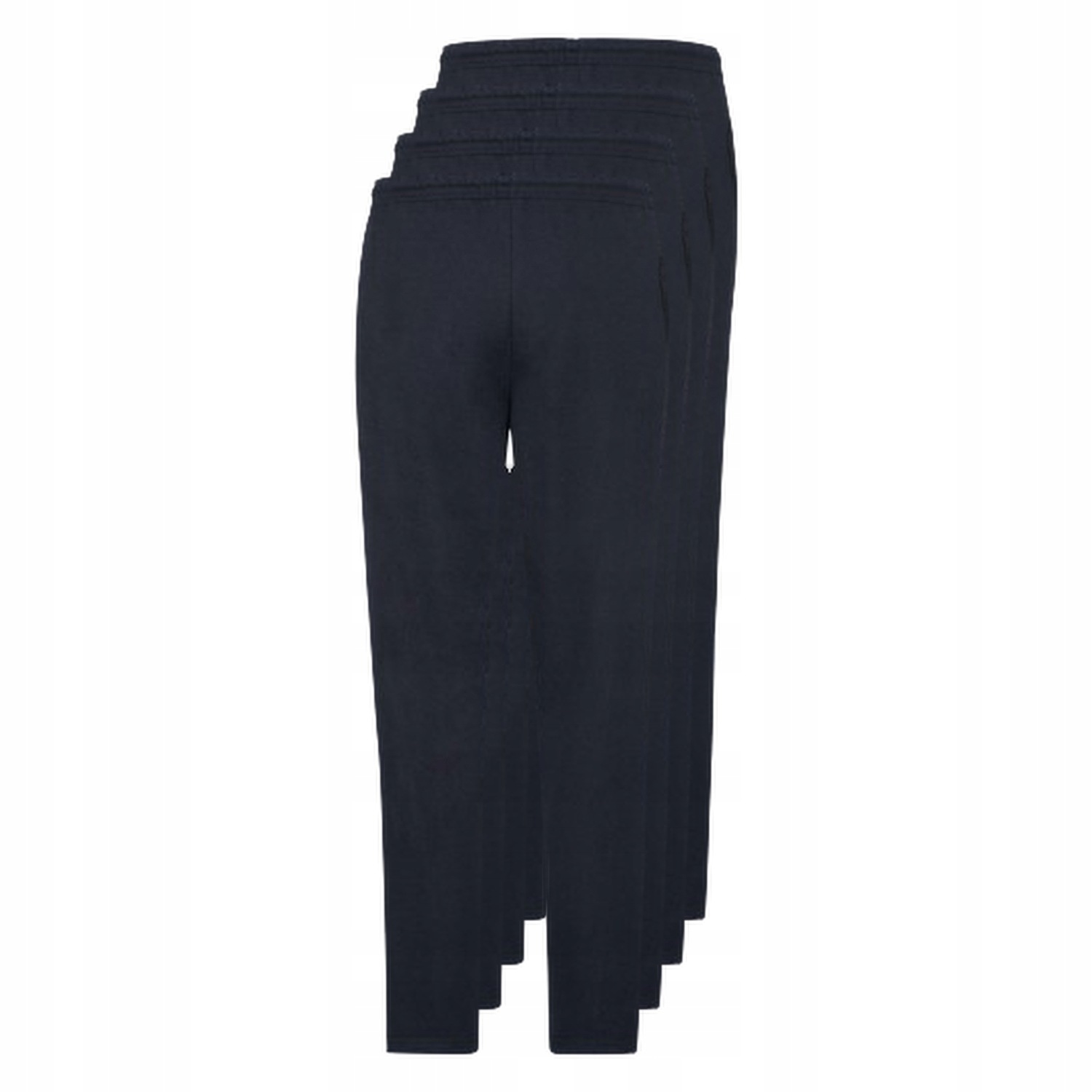 4x Pánské tepláky volného střihu Fruit Of The Loom tmavě modré, velikost L