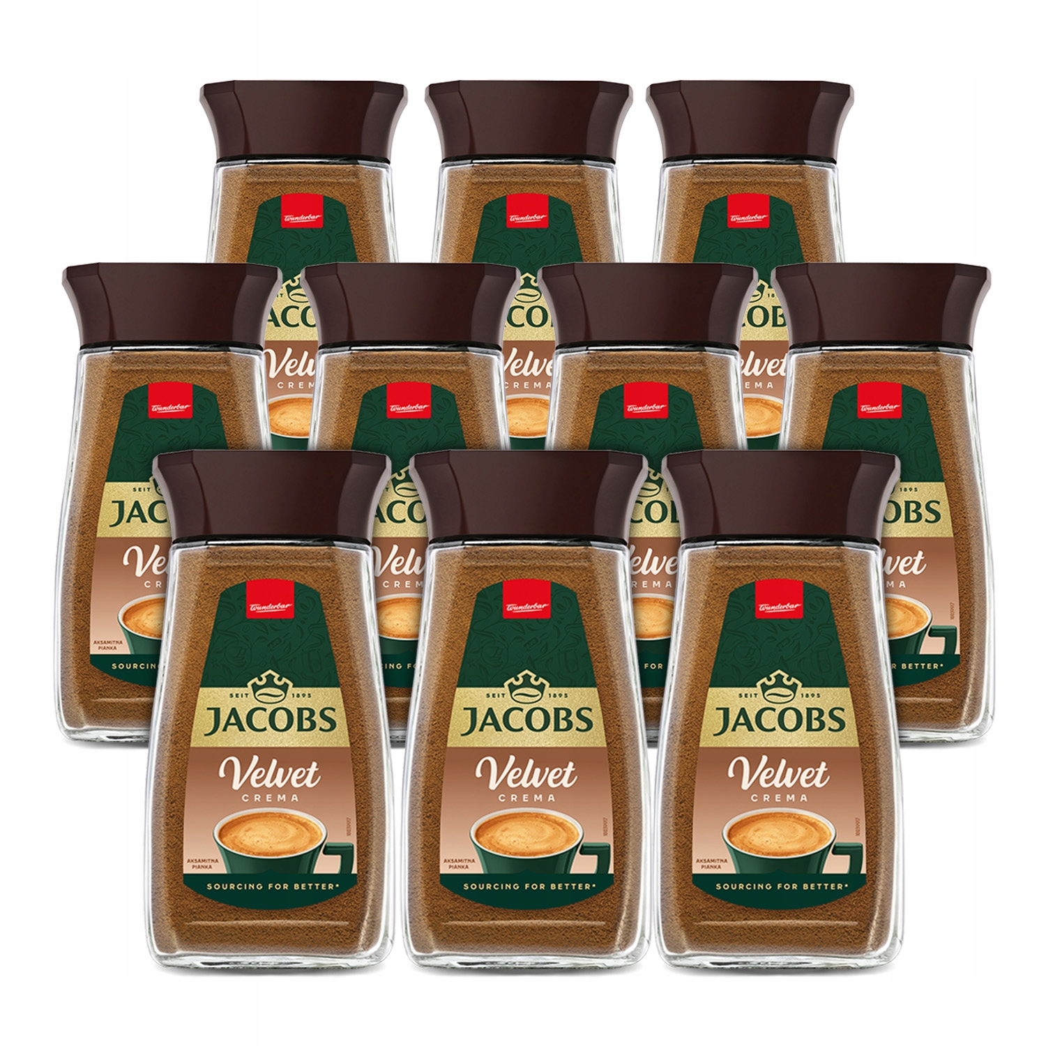 Kawa rozpuszczalna Jacobs Velvet 10x 200g