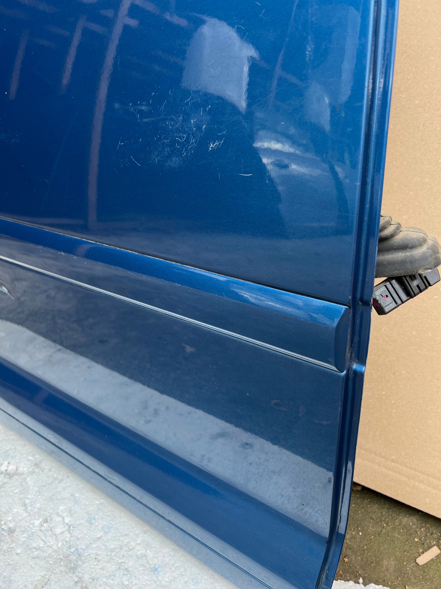 AUDI A3 8P 5D door right rear. right rear part LX5V