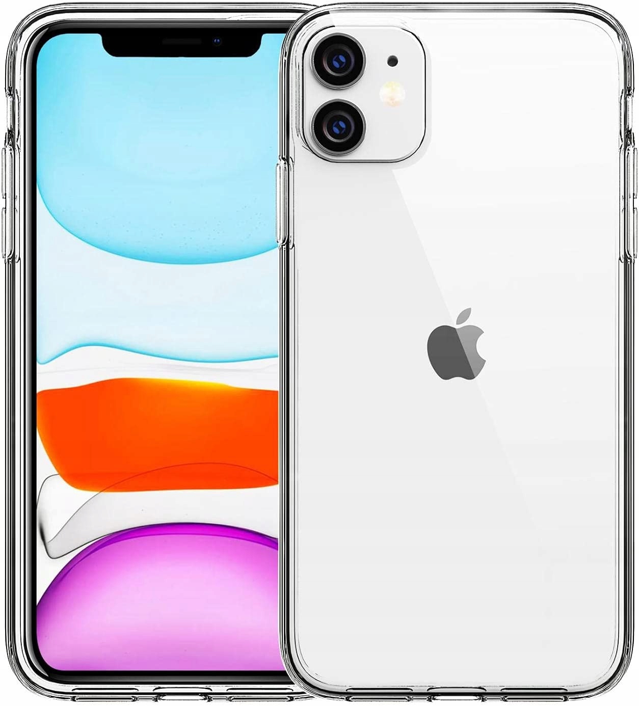 

Etui Przezroczyste Szkło 9D do Iphone 11 2MM