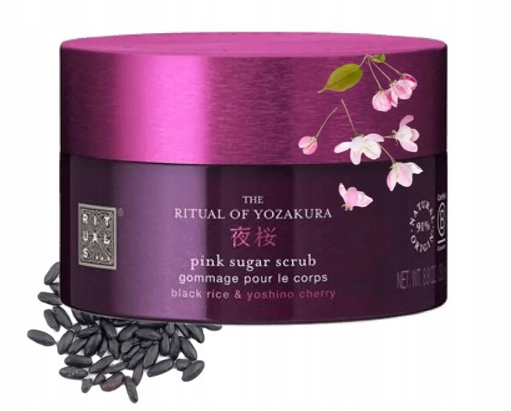 Yozakura Body Scrub cukrowy peeling edycja limitowana