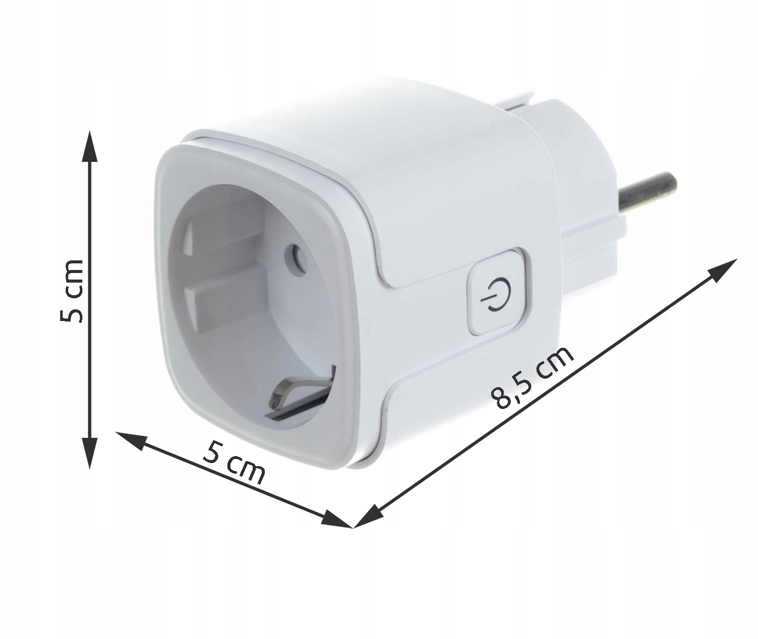 Gniazdko wtyczka wifi Smart 16A android apple Marka Eurobatt