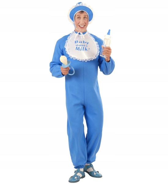 Kostým Miminko Modrý Dítě Spíšky Velké S