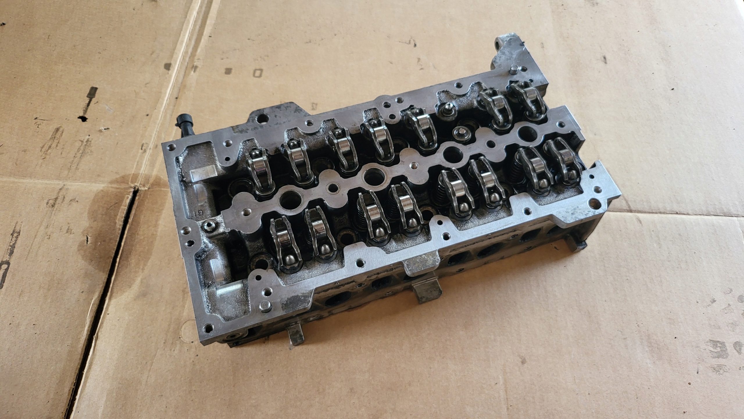 opel oe 55193111 гбц, головка блока цилиндров