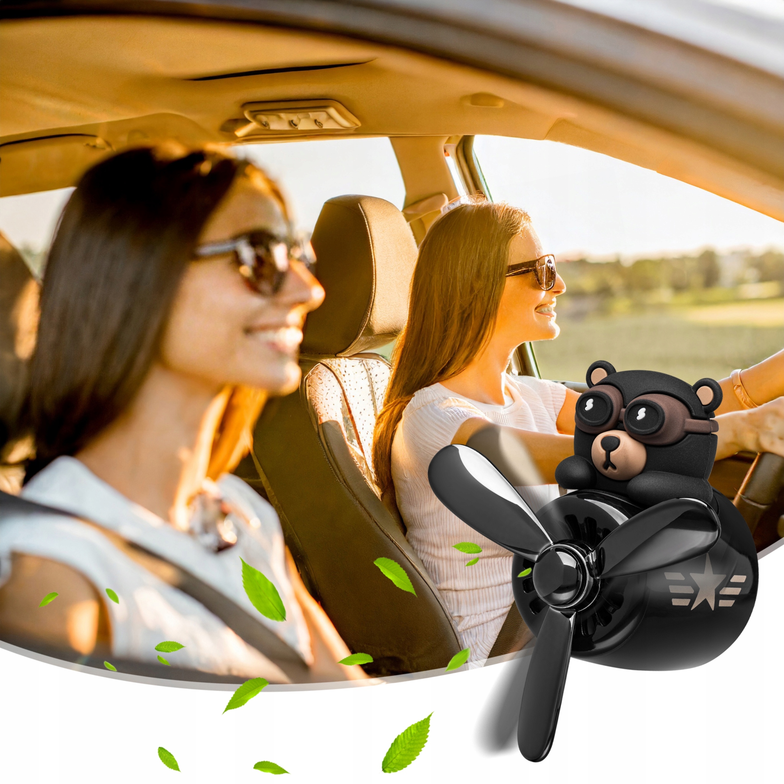 ODŚWIEŻACZ DO AUTA MIŚ PILOT ZAPACH SAMOCHODOWY DO KRATKI AUTA PERFUMY EAN (GTIN) 4006018944905