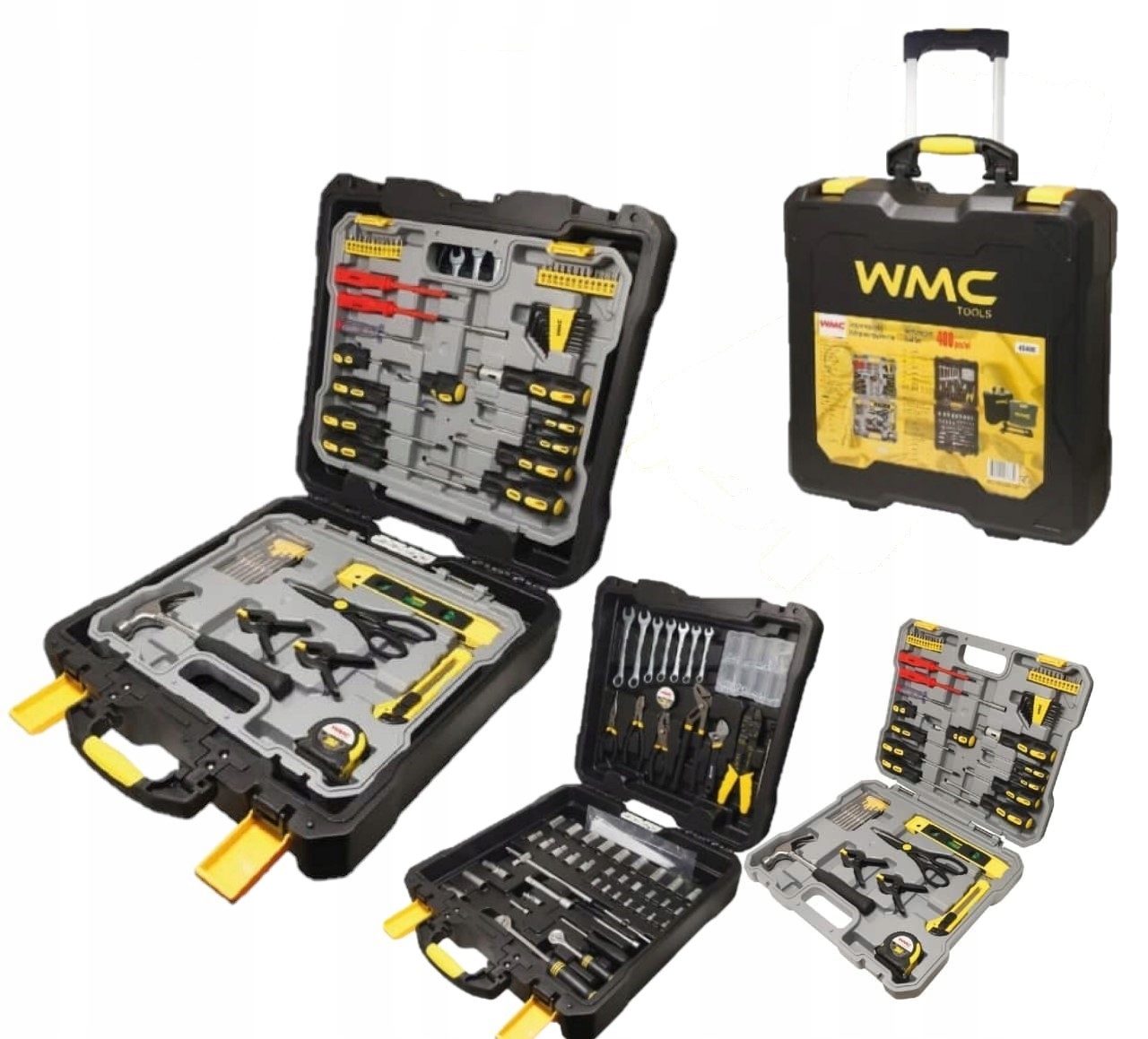 Набор wmc tools. Набор электрика профессиональный чемодан WMC. Чемодан инструментов WMC. Кейс с инструментами 400 штук. Набор инструментов в чемодане для автомобиля WMC 400 предметов.