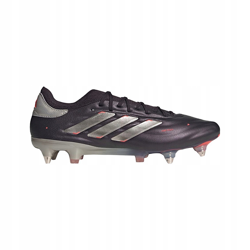 Fotbalové kopačky Adidas Copa Pure 2 černé, stříbrné, kožené, 43 1/3