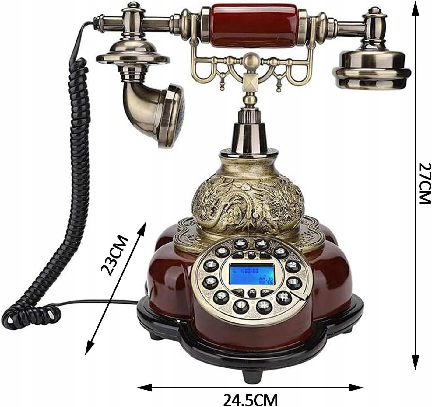 Retro Vintage telefón Pevná linka Retro Bu Značne iné