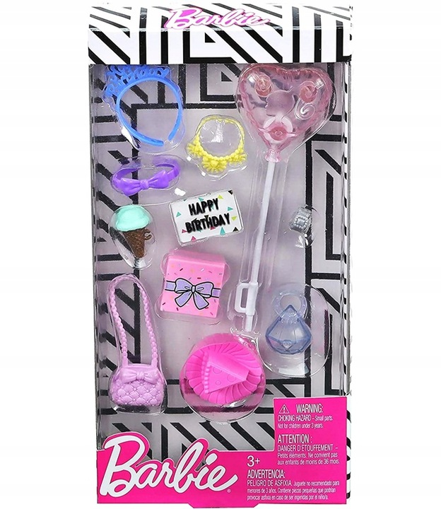 

Barbie Modne Dodatki Akcesoria GHX36