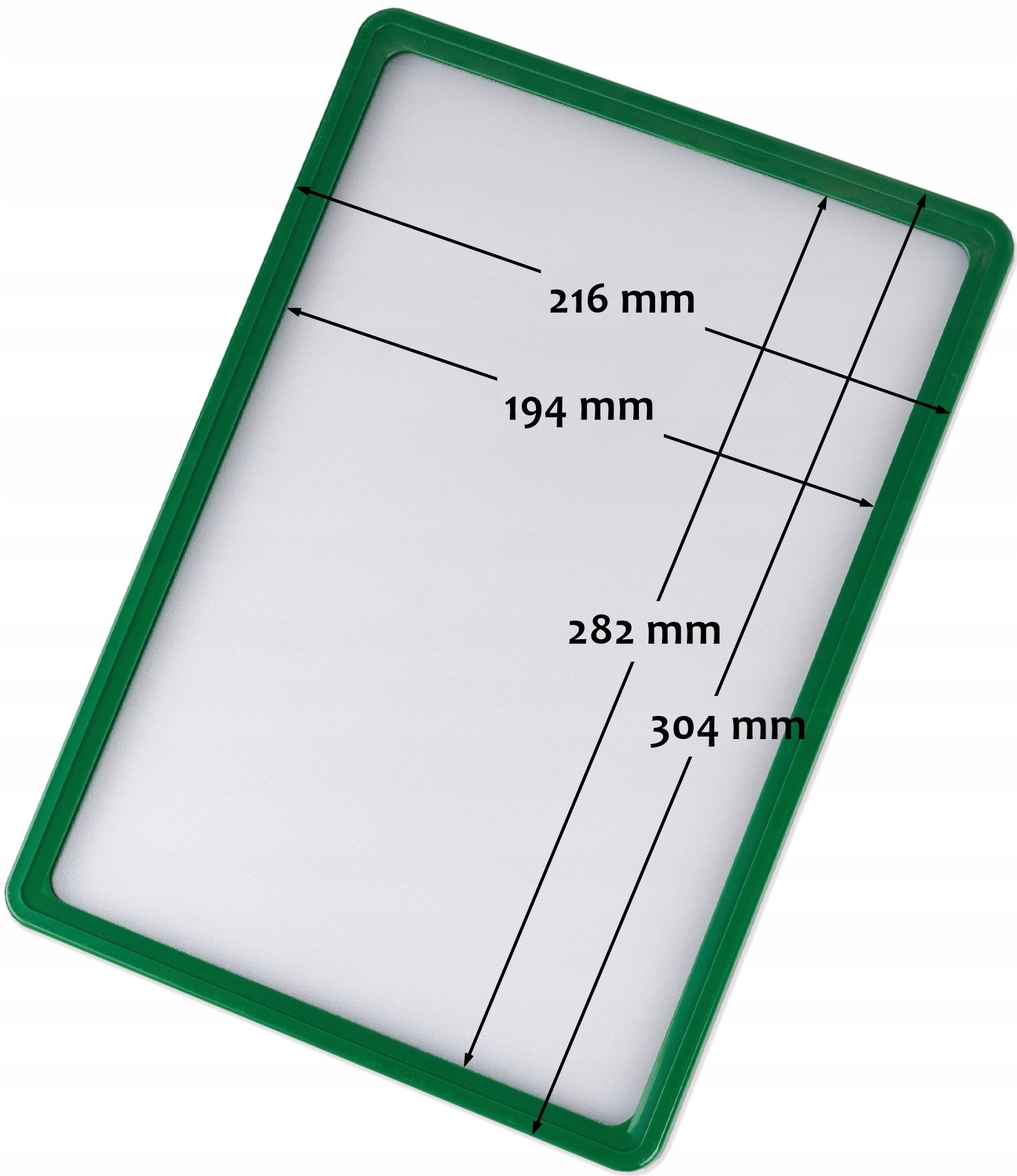 RAMKA PLAKATOWA A4 MAGNETYCZNA ZIELONA + KIESZEŃ ZABEZPIECZAJĄCA PLAKAT Kod producenta RAMKA PLAKATOWA A4 MAGNETYCZNA ZIELONA