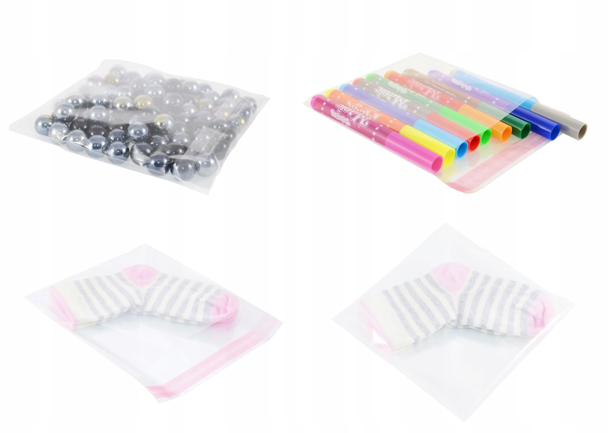 Torebki foliowe woreczki celofan OPP Z TAŚMĄ KLEJEM w połysku 10x12 100 szt Długość (cm) 12 cm