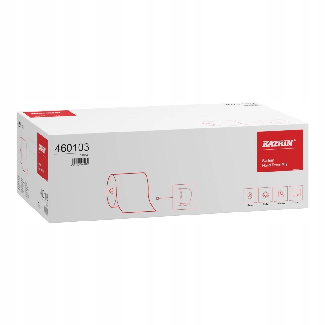 Levně Ručník papírový,v roli Katrin System Towel M2, Classic, 2 vrstvy, recykl.