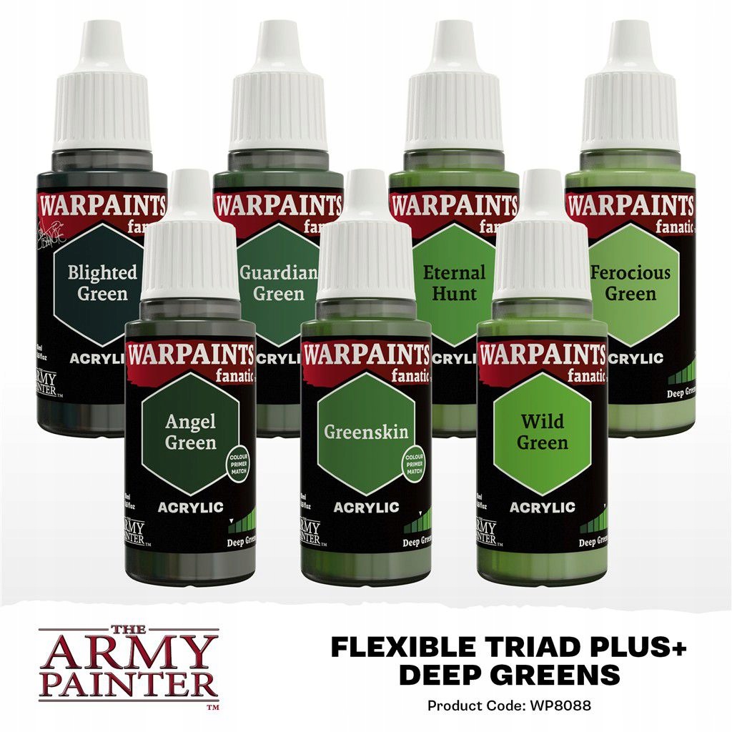 The Army Painter: Flexible Triad Plus+ Hluboké Zelené