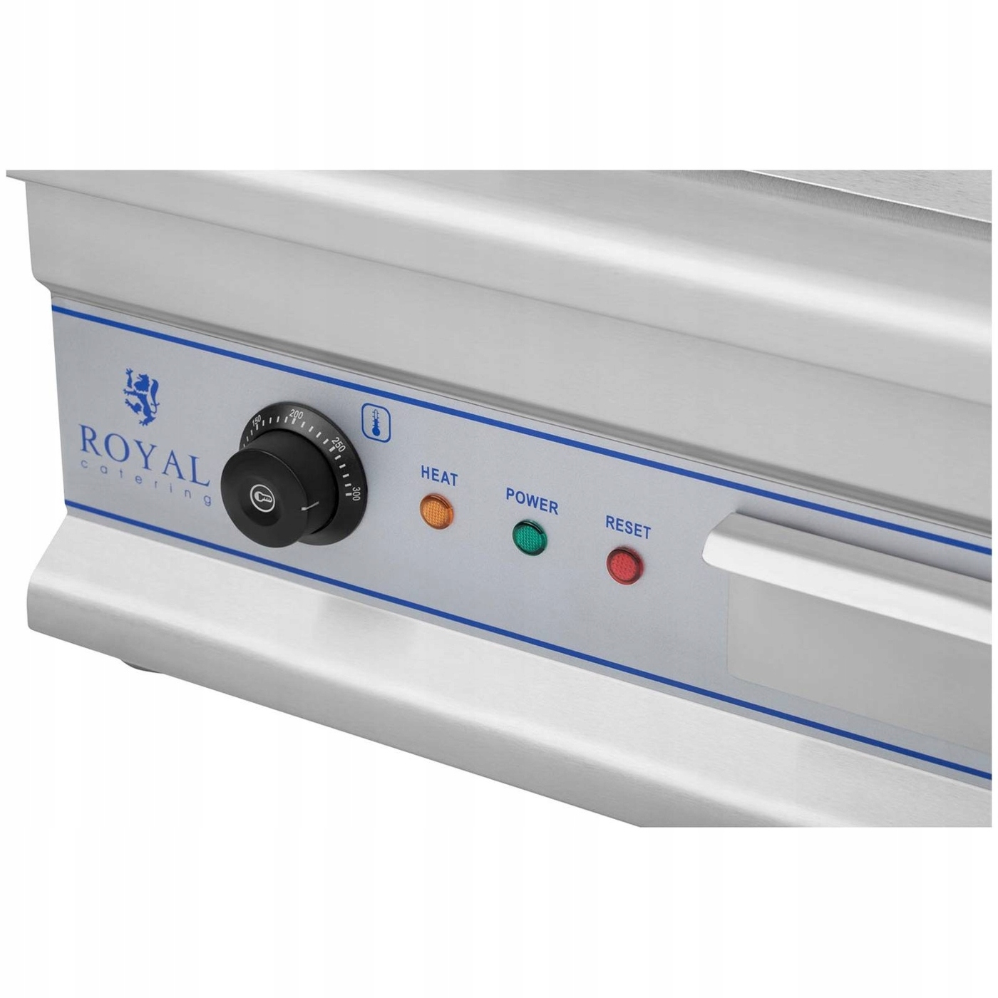PŁYTA GRILLOWA ELEKTRYCZNA PODWÓJNA GŁADKA STALOWA Model RCG 75H
