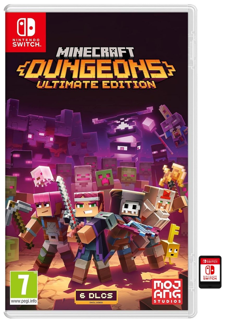 Nintendo SwitchLite、Minecraft、PaperMario Nintendo Switch LITE skins 214 - MINECRAFT - Awesome Stickers UK