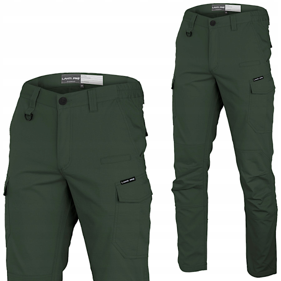 Spodnie bojówki Lahti Pro L40534 roz. S robocze zielone