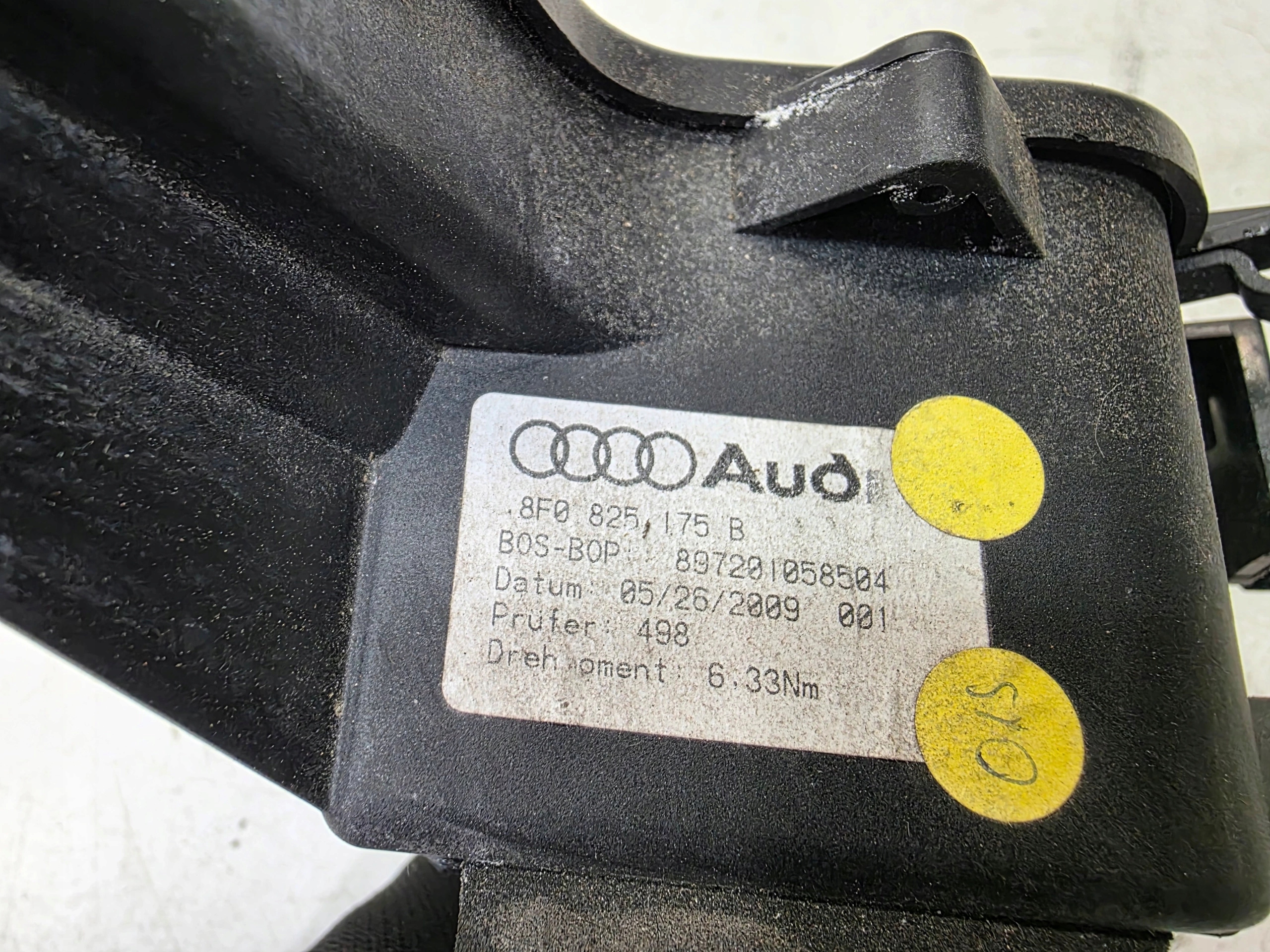 Gestänge ZWIJAK ROLETY dach AUDI A5 8T CABRIO 8F0825175B