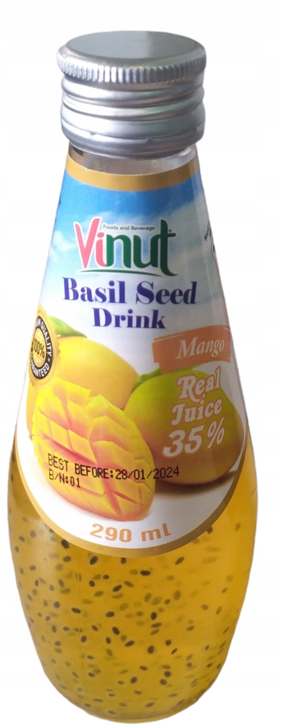 

Napój o smaku bazylia mango Vinut 290ml