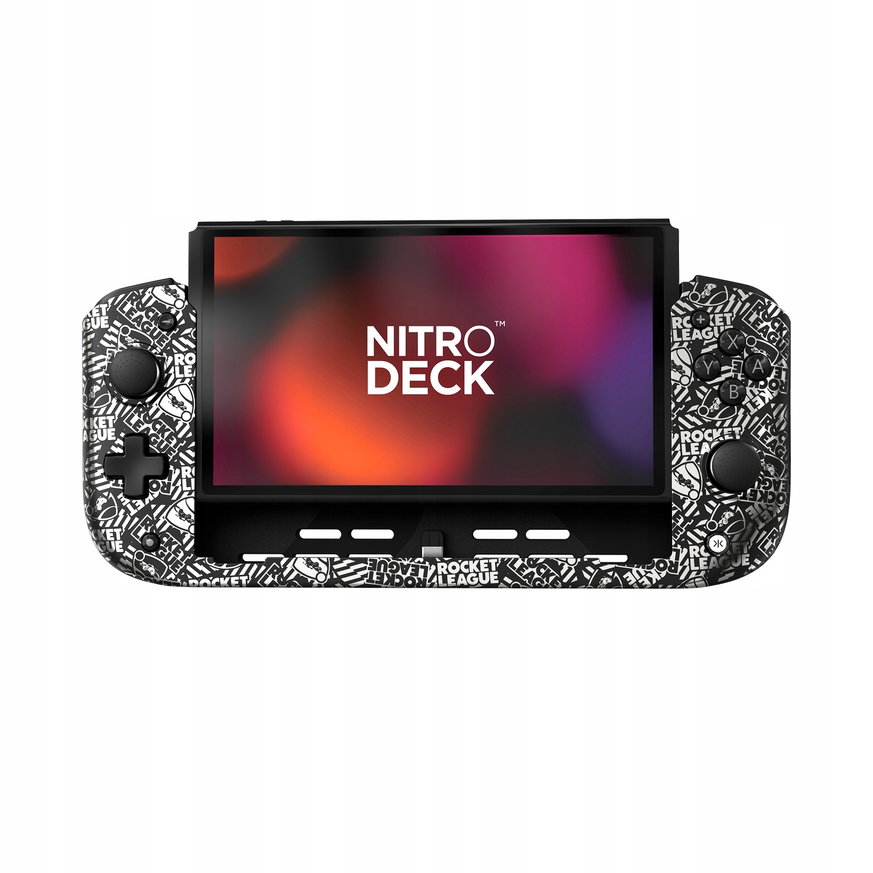 Bezdrátový ovladač Crkd Nitro Deck Rocket League Silver Edition