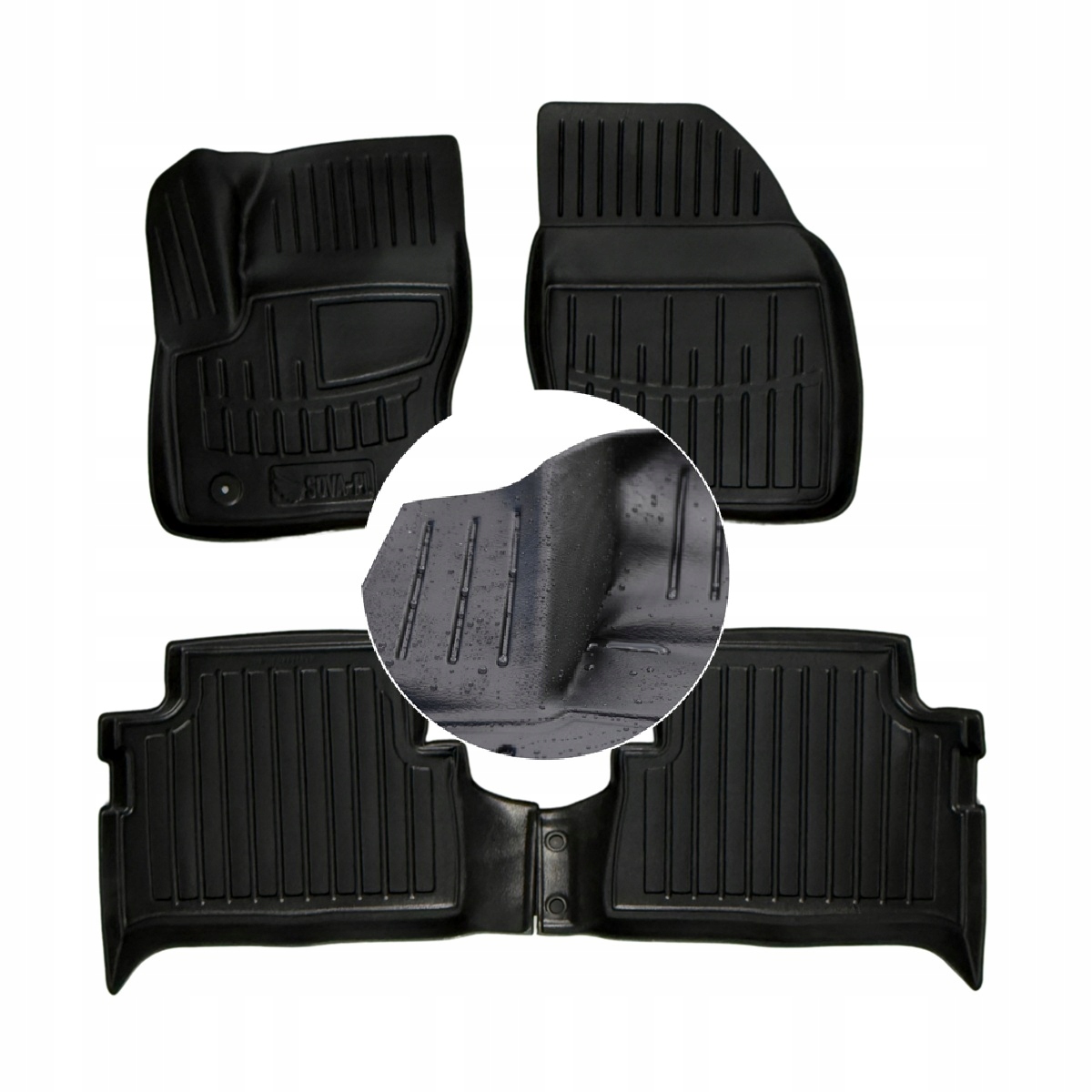 Gumové stěrače Ford Kuga Mk1 2010-2012 Korytka Ud