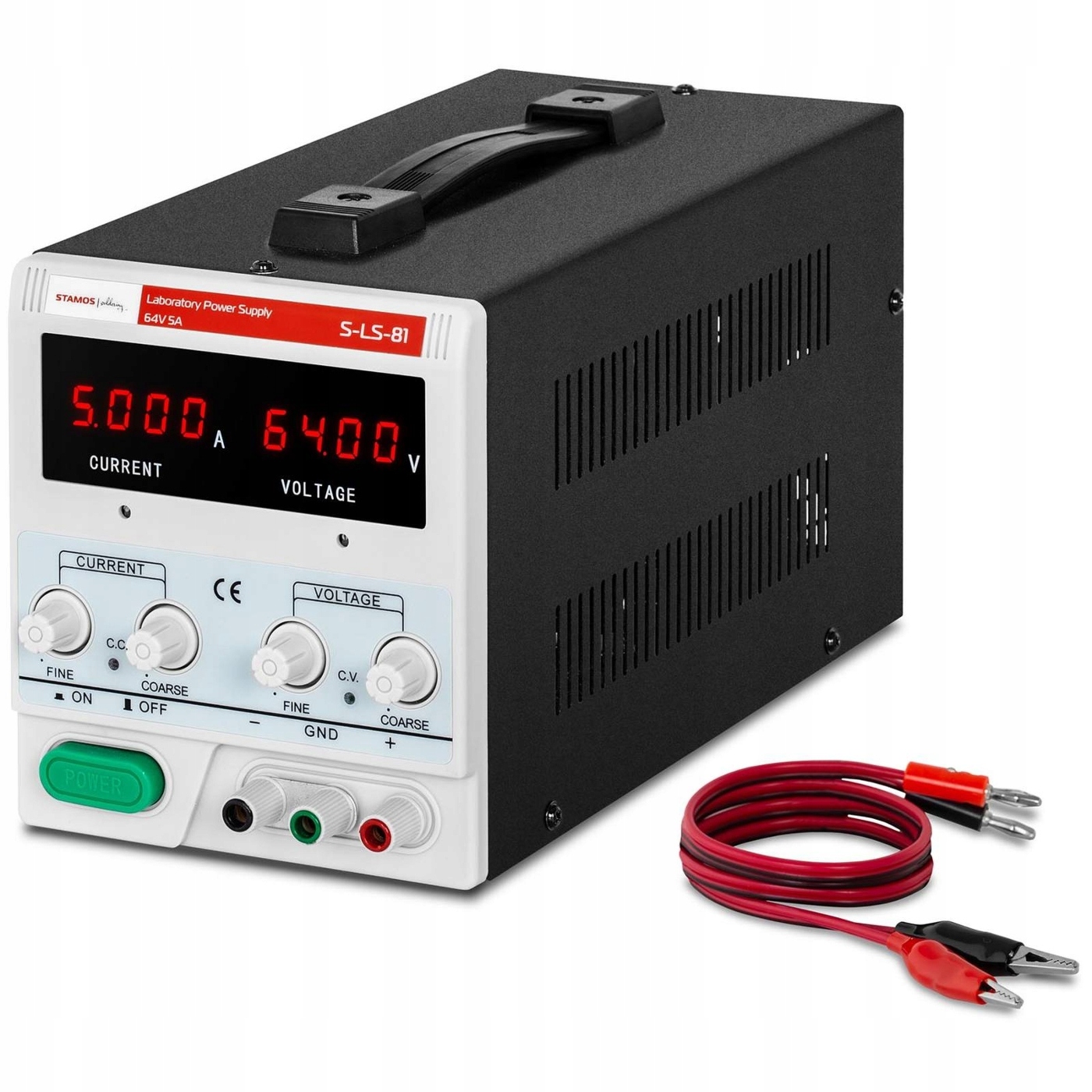 Stamos Soldering s-LS-81 лабораторный источник питания 320 Вт 0-5 а 0-64 в