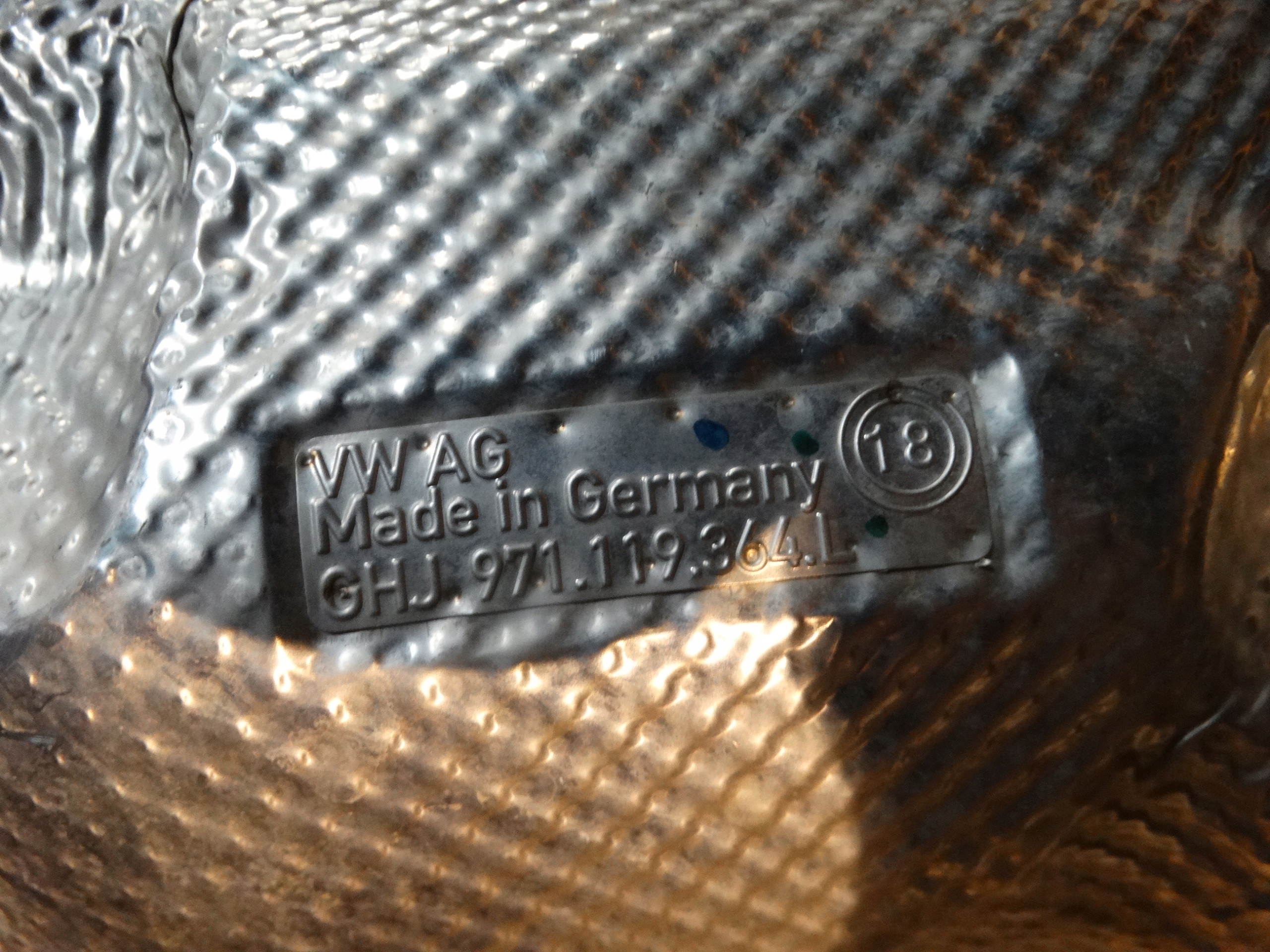 IDEALNA Blende Abdeckung TERMICZNA PORSCHE PANAMERA 971 1