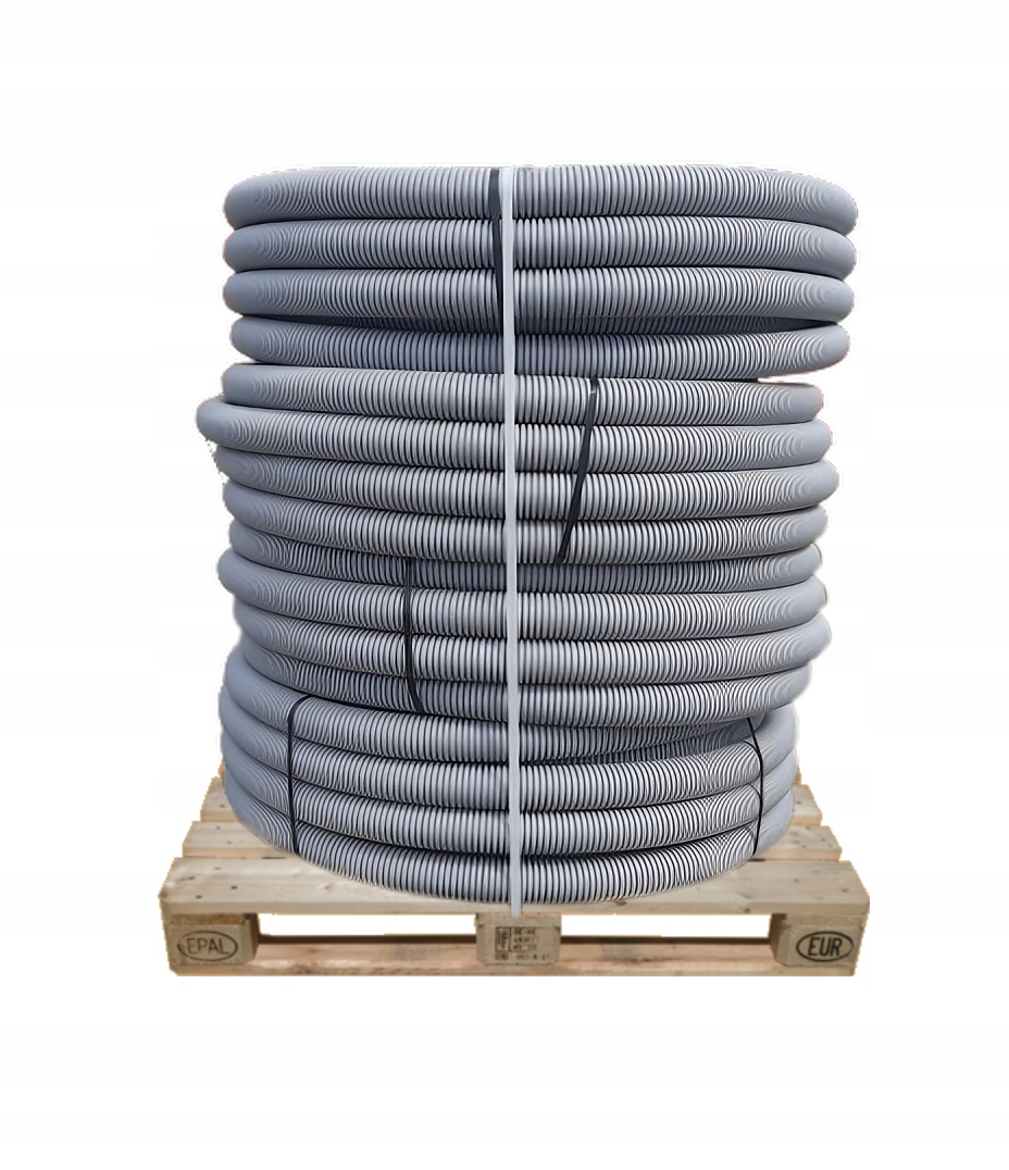 Trubka Kabel Kanál Rekuperace fi 75 Set 200 mb