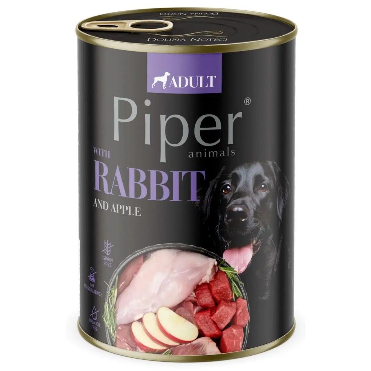 Dolina Noteci Piper králík a jablko pro psa 800 g