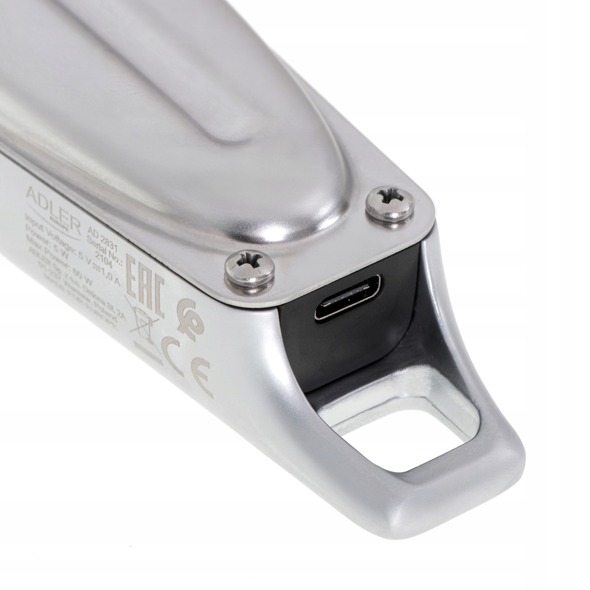 AD 2831 Strzyżarka do Włosów z LCD – Precyzyjne Cięcie, 6 Nasad, USB-C