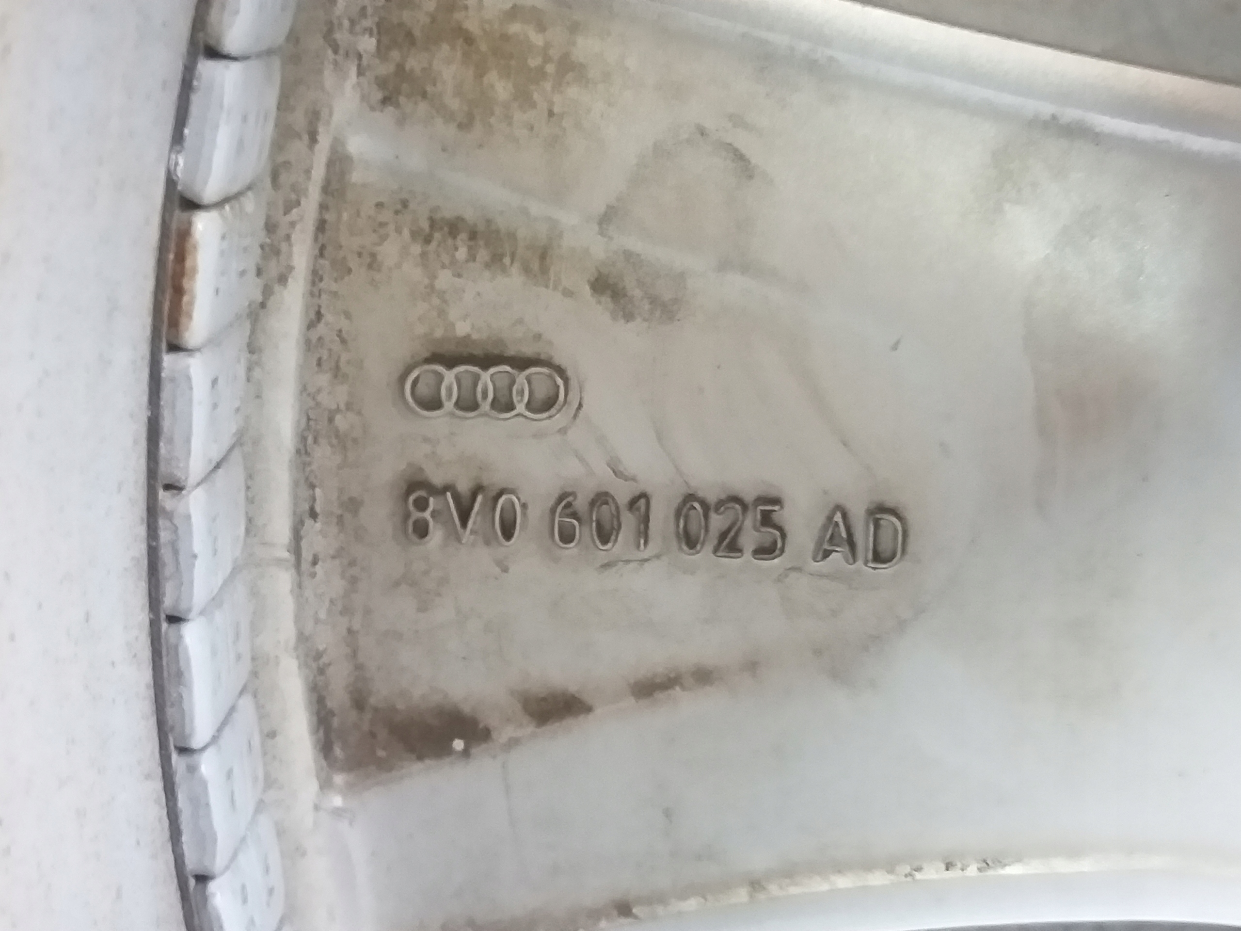 disk hliníkový AUDI A3 5X112 17" 6,5J ET43 8V0