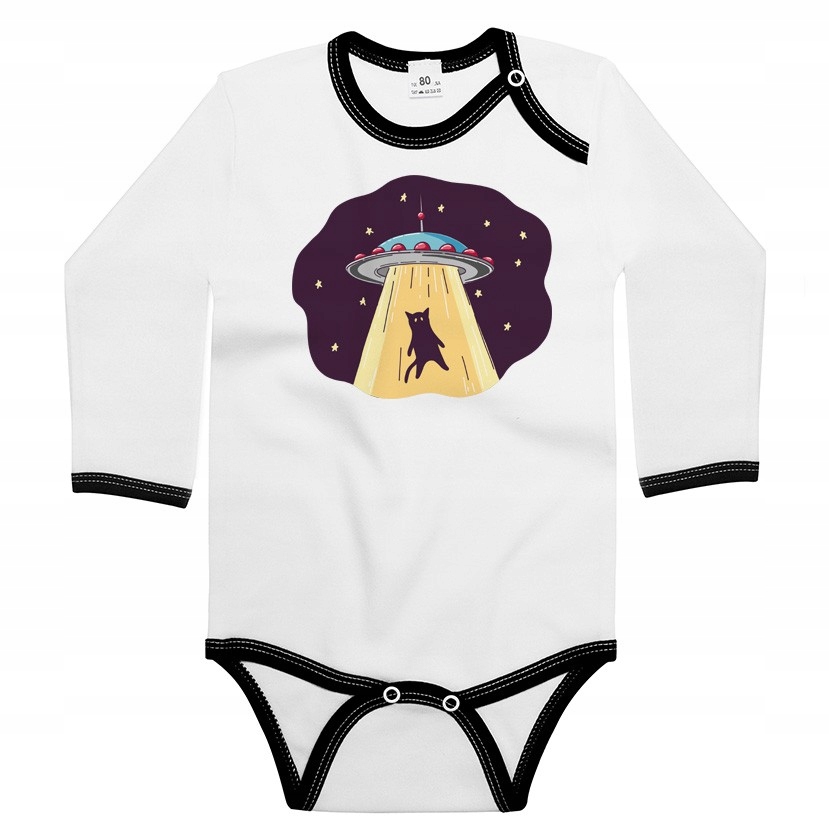 

Body długi rękaw Kot i Ufo 62