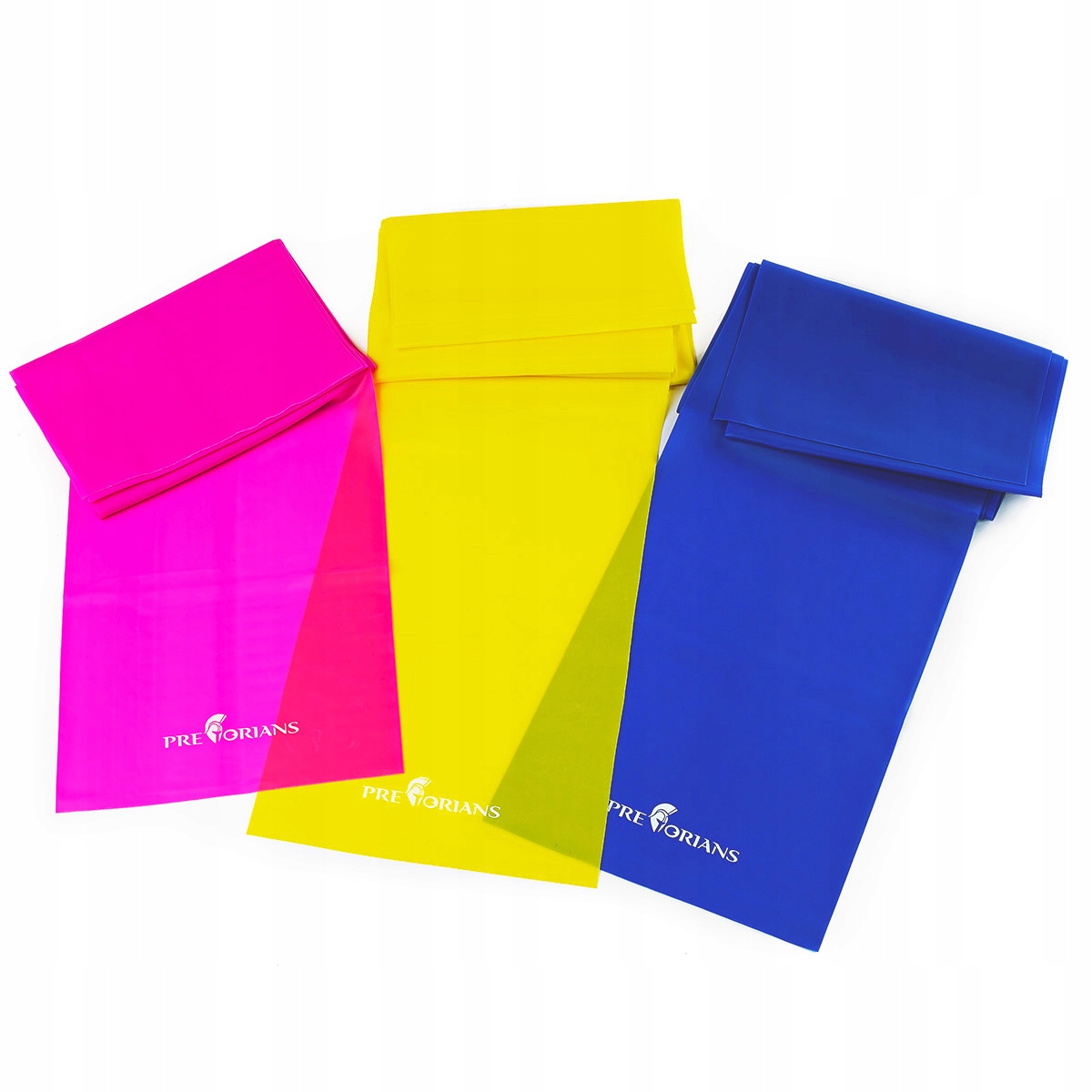 ZESTAW 3 GUM TAŚM DO ĆWICZEŃ MINI BAND GUMY OPOROWE FITNESS REHABILITACYJNE Model RB03