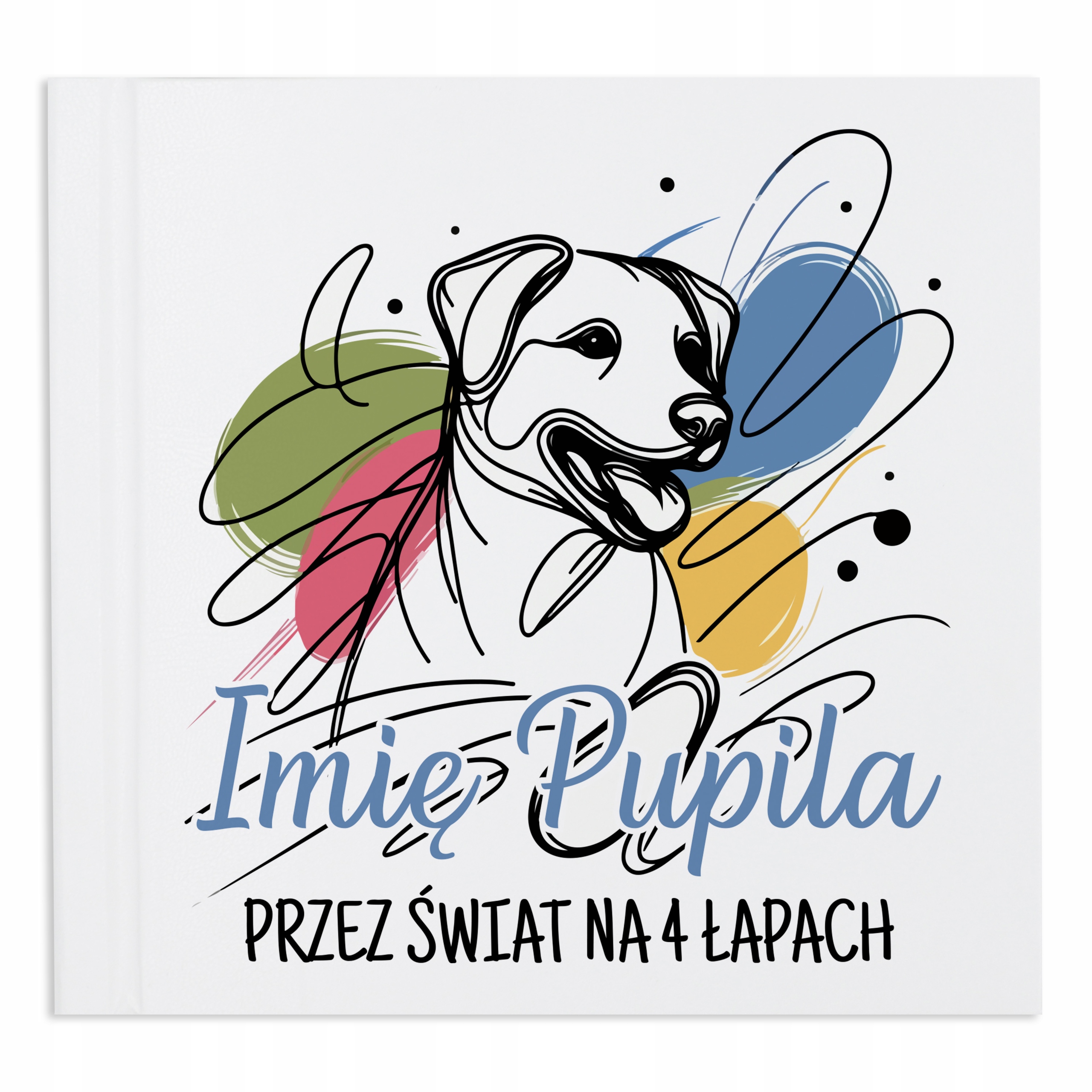 Album Pamiątka Na Zdjęcia Psa Pieska Prezent Dla Właściciela Imię Pupila
