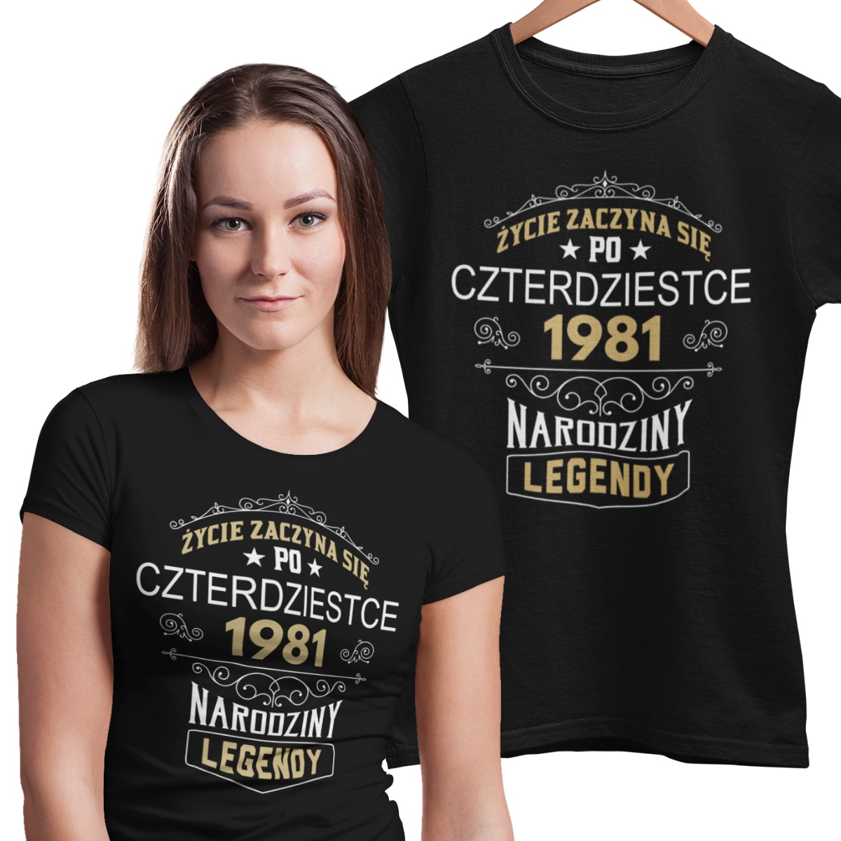 

Koszulka Na 20 30 40 50 60 70 Urodziny