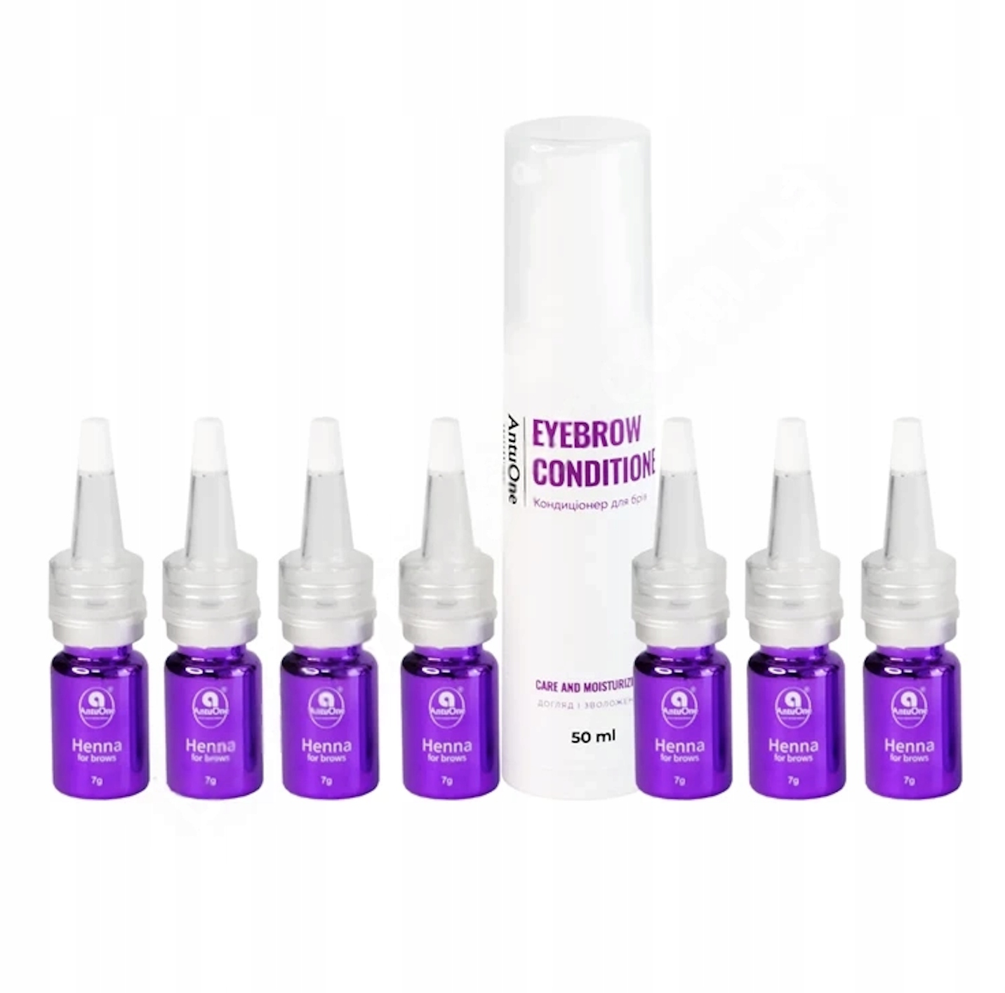 AntuOne Profesionální sada Henna Pudrová 7 g kondicionér (7 barev)