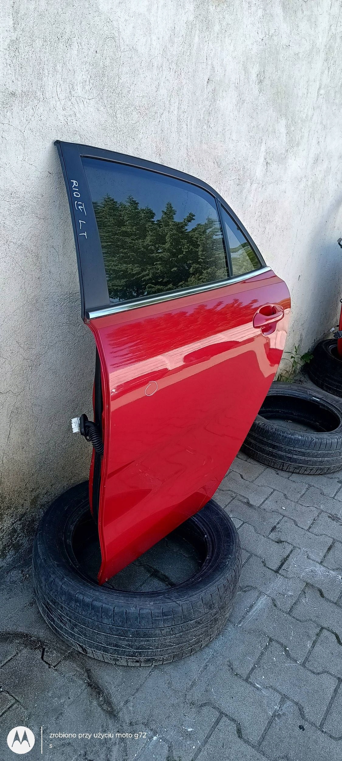 KIA RIO IV door left rear part rear. left complete 2017