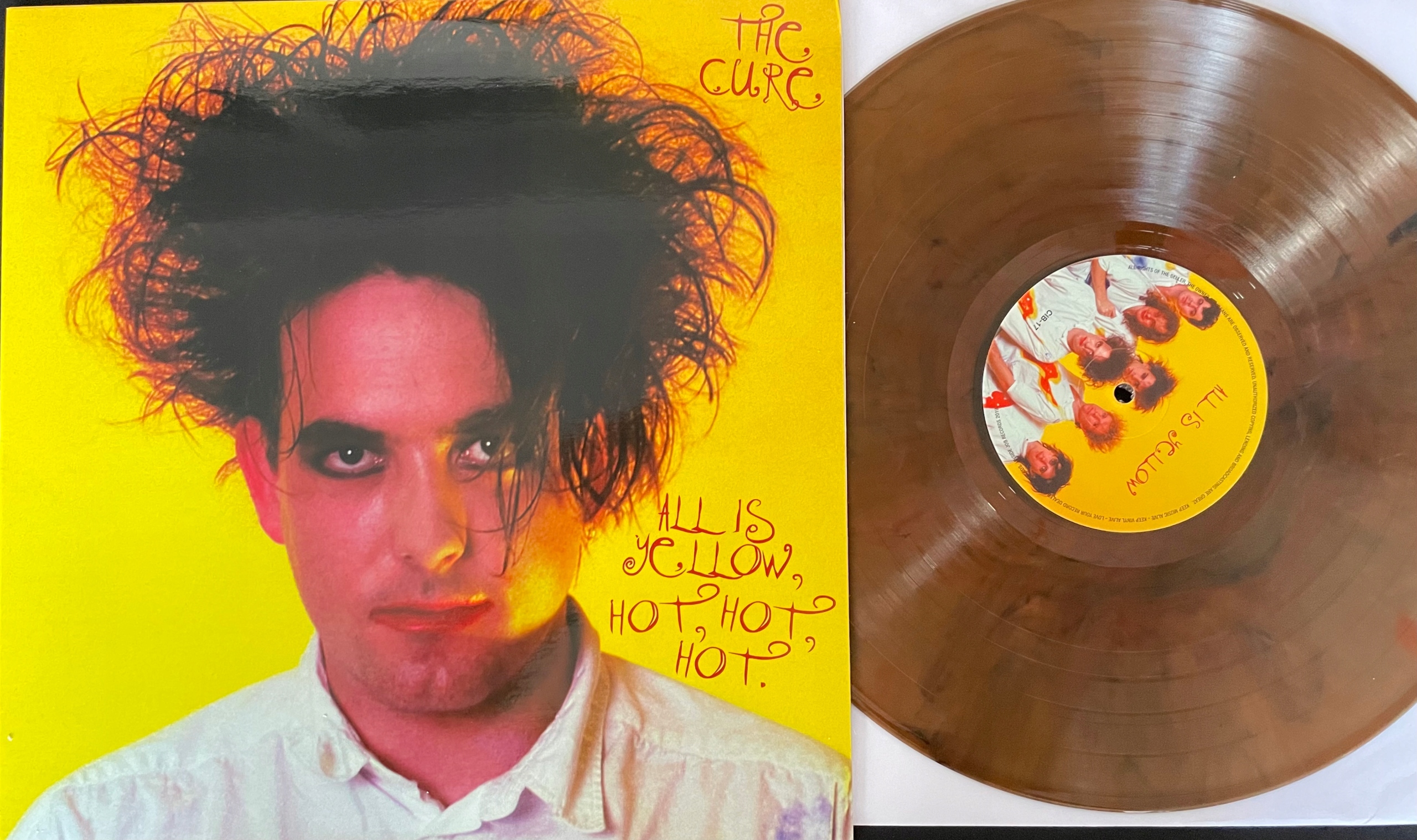 The Cure All Is Yellow, Hot, Hot, Hot Lp