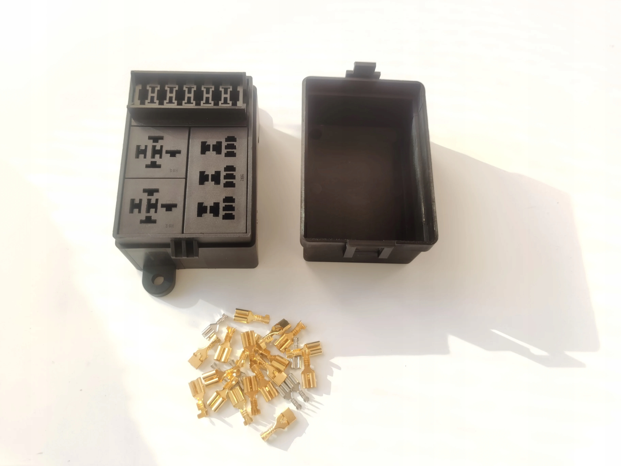 6 5 way blade fuse holder box with spade terminal, fuse holder for c