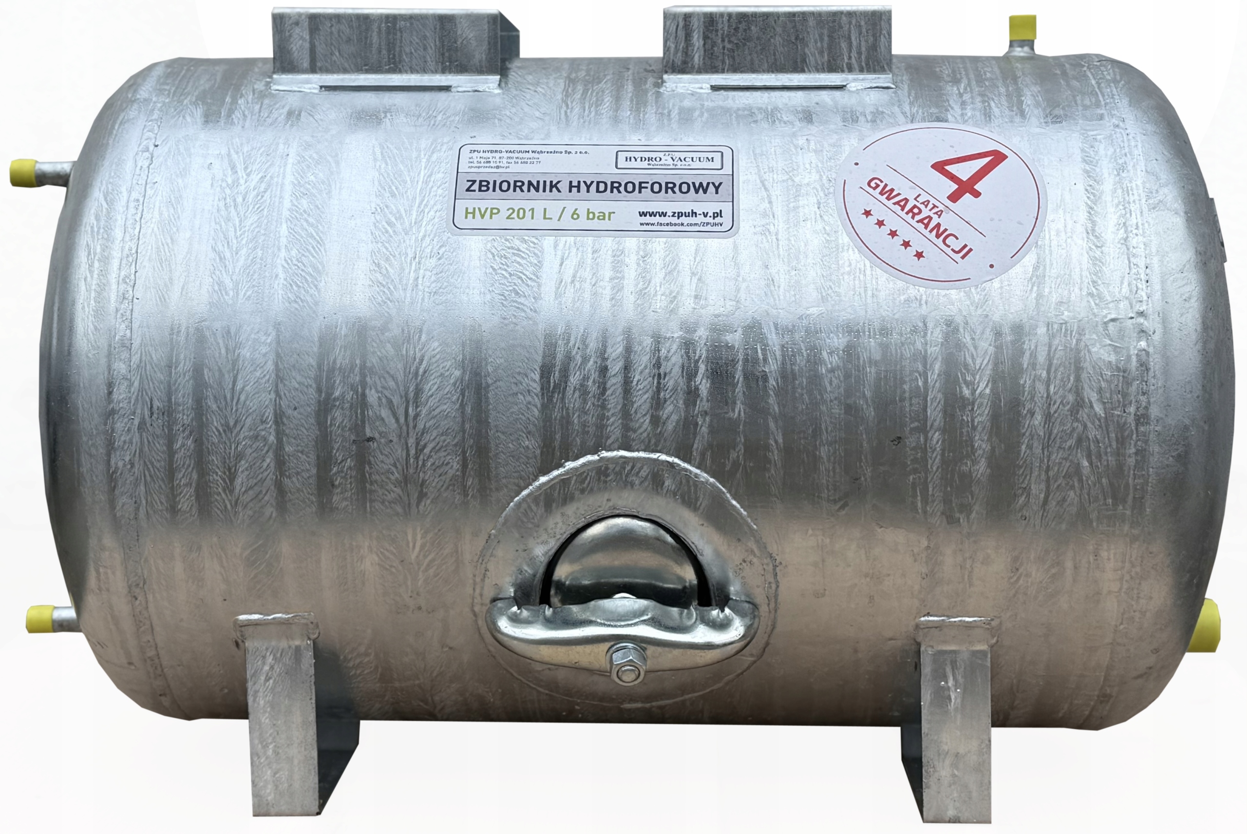 Hydrofor Horizontální nádrž 200l pozinkovaná 6BAR pozink 4 roky hydroforová