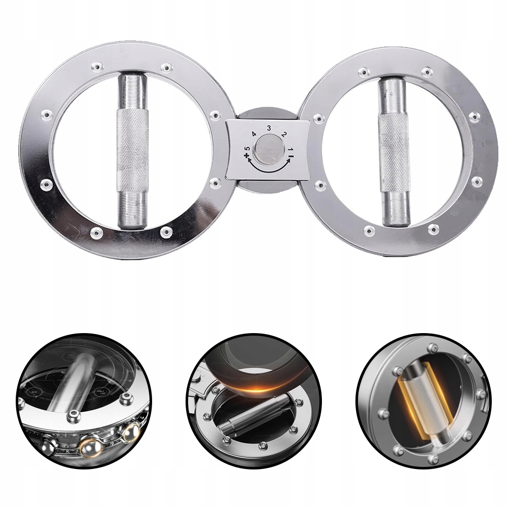 Regulovatelný Odporový Expandér Hydraulický Stlačovač Trenažér Pro Cvičení Rukou