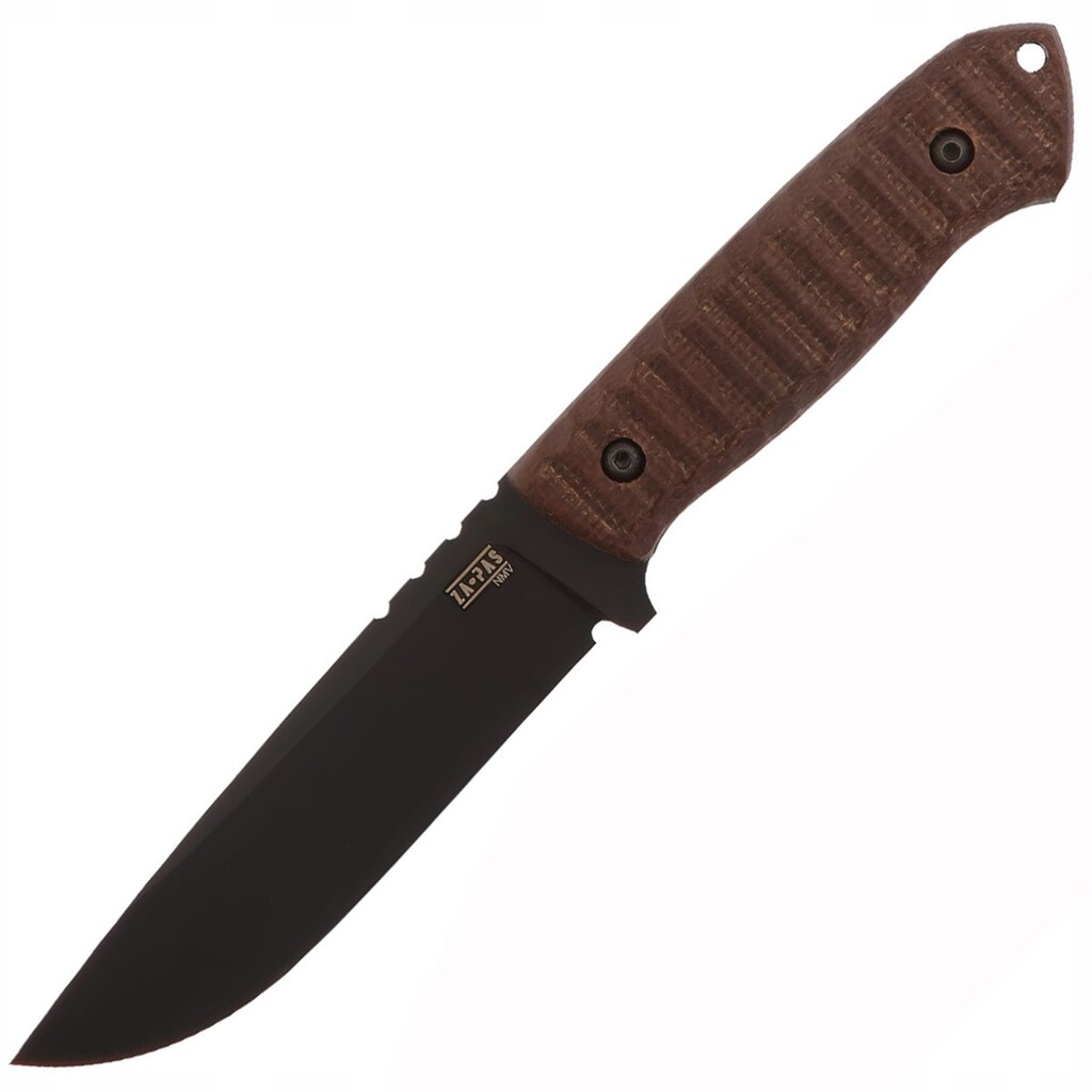 Nóż survivalowy outdoorowy z kaburą Za-Pas Ultra Outdoor Micarta Cerakote