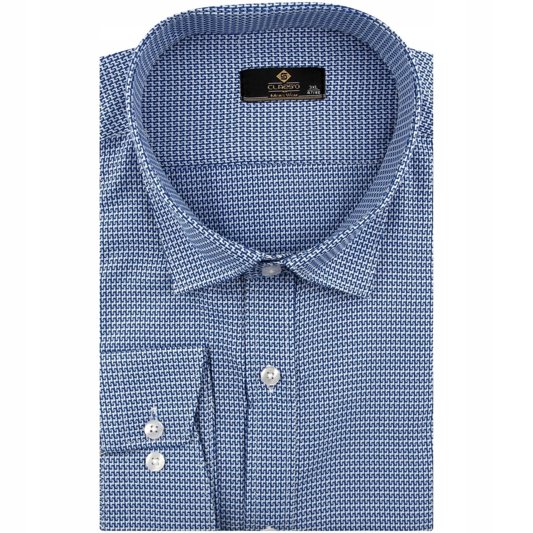 Duża Koszula Męska Wizytowa do garnituru Duże rozmiary J946