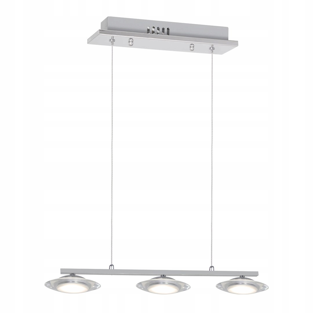 Závěsná lampa Milagro Ellipse chrom 15W Led 4000K neutrální