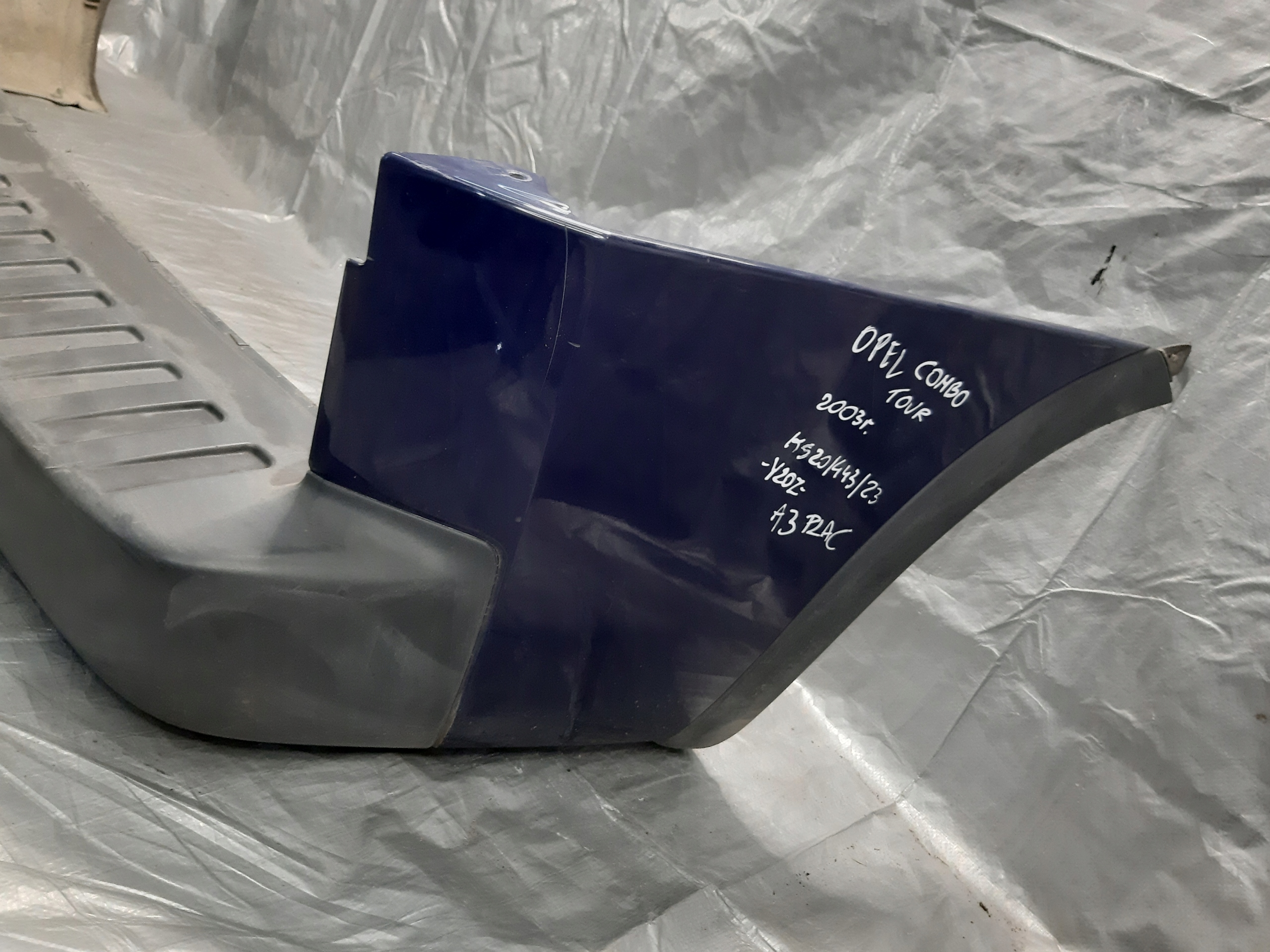 bumper rear part rear OPEL COMBO C TOUR Y20Z