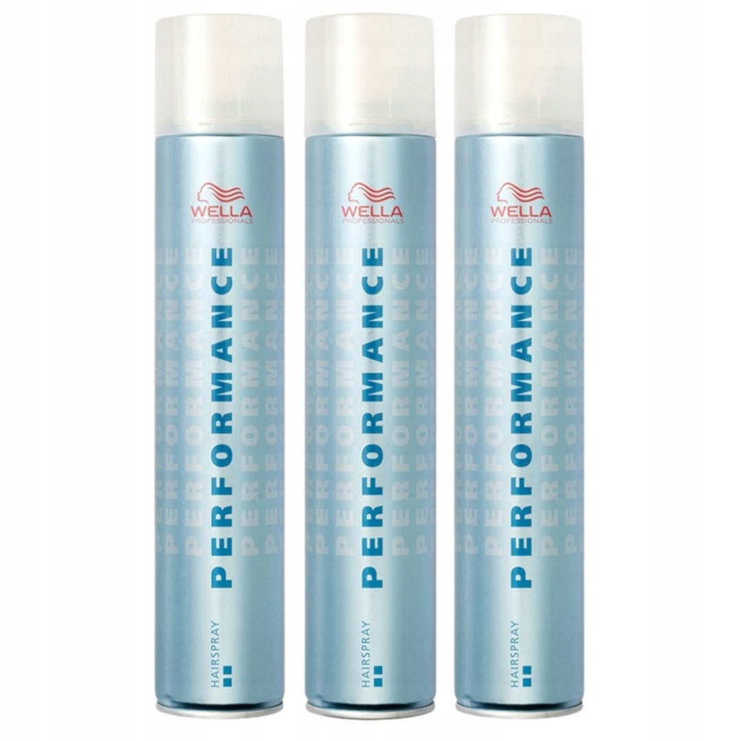Wella Professionals Performance Lak na vlasy Velmi silný 500 ml x3